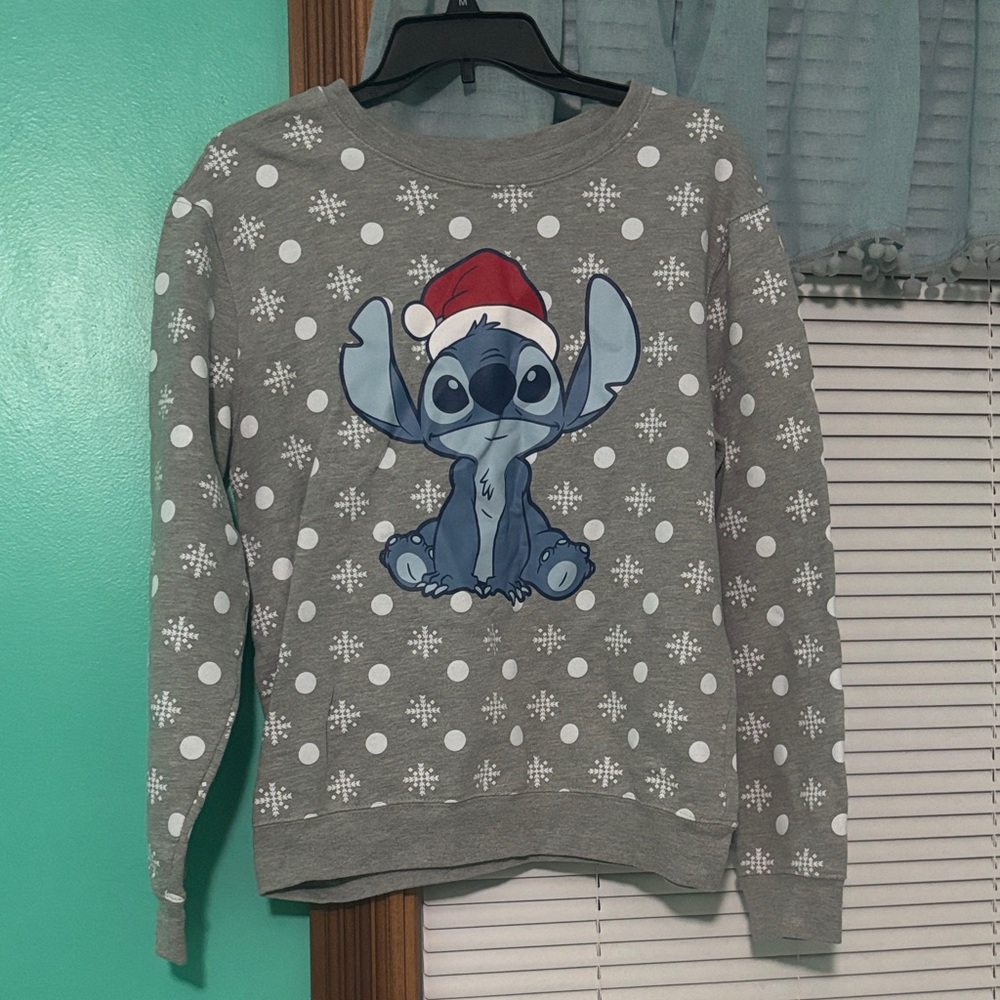 Disney Stitch Christmas Sweater Women's Large